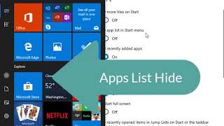 How to show hide Apps in Windows 10 [upl. by Namad767]