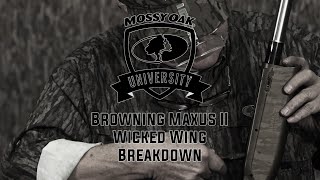 Browning Maxus II Wicked Wing Gun Breakdown and Cleaning  Mossy Oak University [upl. by Ranite247]