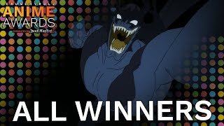 Crunchyroll Anime Awards  ALL WINNERS [upl. by Rumit]