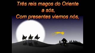 Três reis magos do oriente a sós Hinário Luterano 564 [upl. by Chapel174]