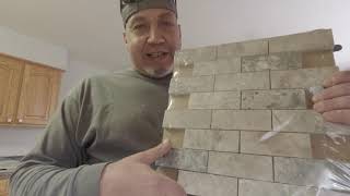 How to kitchen backsplash stunning natural stone tile [upl. by Ludwog]