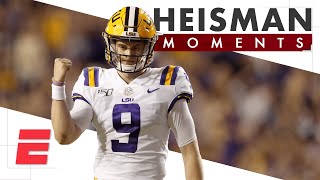 Joe Burrow’s Heisman Moment turned him into a Louisiana legend  ESPN College Football [upl. by Nnylirret]