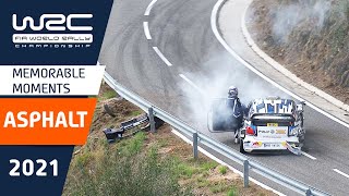 TOP MOMENTS  WRC on asphalt [upl. by Norton]