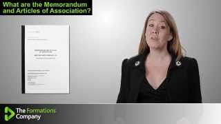 What are the Memorandum and Articles of Association [upl. by Oliana]