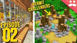 Hermitcraft 7 Episode 2  FARMS and Hermit Challenging [upl. by Ursola463]