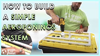 How to Build a Simple Aeroponics System [upl. by Bobbette346]