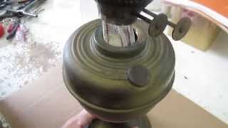 Converting An Oil Lamp to an Electric Lamp [upl. by Cohe]