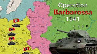 Operation Barbarossa 1941  German Invasion To Soviet Union USSR  WWII Documentary [upl. by Mirabel]