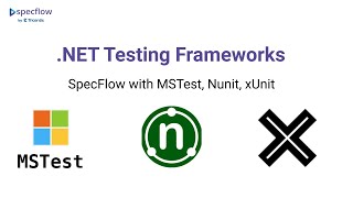 NET Testing Frameworks [upl. by Emina]