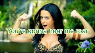 Roar  Katy Perry LYRICS VIDEO [upl. by Oiracam]