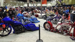 Hardcore Custom Motorcycles at the 32nd Annual Donnie Smith Bike Show [upl. by Omoj]