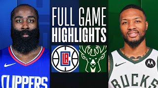 CLIPPERS at BUCKS  FULL GAME HIGHLIGHTS  March 4 2024 [upl. by Simmons]