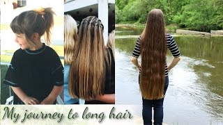 My journey to long hair  or how long have I been growing my hair [upl. by Colman415]