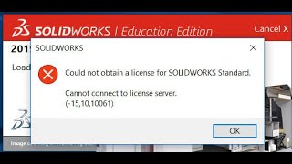 How to fix Solidworks installation error  Cannot connect to Licence server [upl. by Laural]