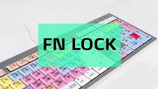 How to activate FN Lock  Logickeyboard [upl. by Niccolo]