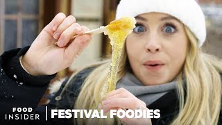 Quebec Winter Carnival’s Top 3 Foods  Festival Foodies [upl. by Aliakam]