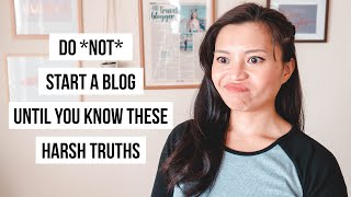 14 Harsh Truths You Find Out When You Start Blogging [upl. by Cornwall]