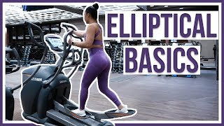 HOW TO USE AN ELLIPTICAL  Beginners Guide [upl. by Nihhi853]