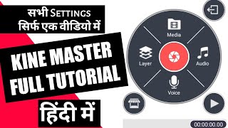 Kinemaster App Full Tutorial Hindi 2020  How to Use Kine master Full Tutorial by Sachin Saxena [upl. by Akceber]