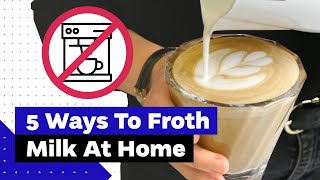 How To Froth Milk At Home Best Milk Frothers Review [upl. by Campos408]