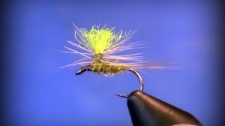 Fly Tying BlueWinged Olive BWO Parachute [upl. by Arsuy]