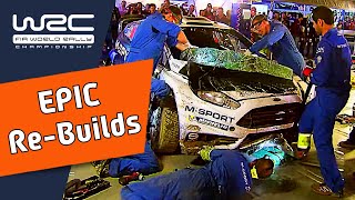 Rally Wreck to Rally Car AMAZING Rally Mechanic Repairs [upl. by Aseiram]