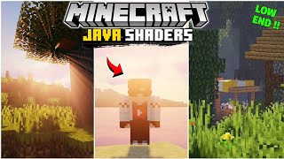 Top 3 Best Minecraft Java Shaders For Low End PC  Minecraft Shaders 119 [upl. by Shelba]