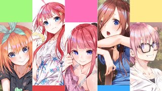 5toubun no Hanayome Summer Memories Ending Full『Summer Days』by Nakanoke no Itsutsugo [upl. by Atalayah208]