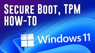 Enable Secure Boot amp TPM for Windows 11 BIOS How To Guide [upl. by Adniram]