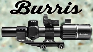 Burris 16X24 30mm Riflescope RT6 scope combo [upl. by Gintz33]