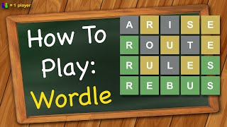 How to play Wordle [upl. by Gusta]