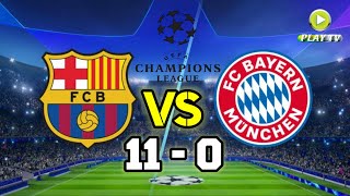 Barcelona vs Bayern Munich 110 Full Match Highlights  Barcelona 11 Goals [upl. by Tranquada]