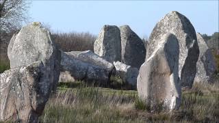 ALIGNEMENTS DE CARNAC menhirs dolmens Janvier 2014 [upl. by Manda47]