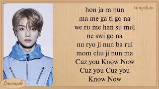 NCT U  Know Now Easy Lyrics [upl. by Ahtiuqal]