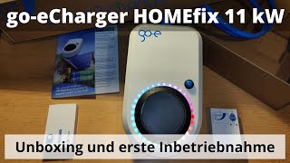 goeCharger HOMEfix 11 kW  Unboxing und erste Inbetriebnahme  KFW 440 förderbare Wallbox [upl. by Tomkiel]