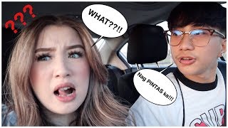 SPEAKING ONLY ILOCANO TO MY CANADIAN GF FOR 24 HOURS😂😂😂 TAGALOG SUBTITLE [upl. by Romeon563]