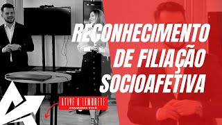 DIREITO DE FAMÍLIA Reconhecimento de filiação socioafetiva [upl. by Hannavas]