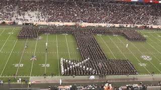 The Best Texas Aggie Band Halftime Ever  New Mexico Game at Kyle Field  111117 [upl. by Pelligrini199]