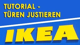 Ikea Türen justieren Tutorial [upl. by Yekciv]