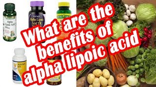 What are the Benefits of Alpha Lipoic Acid [upl. by Yenruogis]