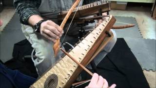 The Ash Grove  Tenor Bowed Psaltery Duet [upl. by Acirrej]