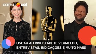 AINDA ESTOU AQUI VENCE OSCAR DE MELHOR FILME INTERNACIONAL COBERTURA AO VIVO [upl. by Martinez]