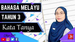 BAHASA MELAYU TAHUN 3  KATA TANYA  TATABAHASA [upl. by Kcirdec]