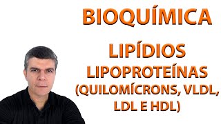 LIPOPROTEÍNAS  QUILOMÍCRONS VLDL LDL E HDL [upl. by Hillyer388]