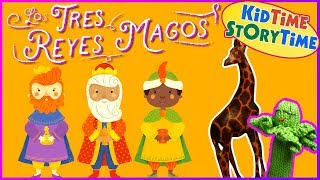 Los Tres Reyes Magos  Bilingual Kids Books Read Aloud about ColorsColores [upl. by Naawaj]