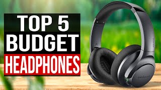 TOP 5 Best Budget Headphones 2024 [upl. by Malet]