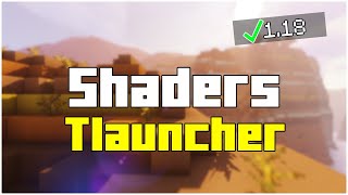 TOP 5 Shaders for Tlauncher 118 on PC 2021 [upl. by Siraved]