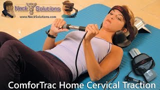 Home Cervical Traction Unit By ComforTrac [upl. by Tallula]