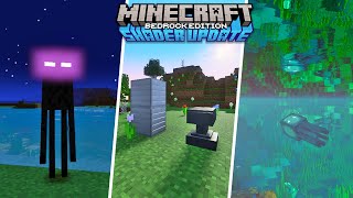 How to Use Minecraft Bedrock Shaders Android Xbox PC [upl. by Rurik]