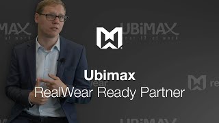 RealWear Ready Partner Ubimax [upl. by Aniroc]